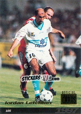 Cromo Iordan Letchkov - U.N.F.P. Football Cards 1996-1997 - Panini