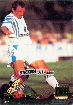 Sticker Tony Cascarino - U.N.F.P. Football Cards 1996-1997 n. 110 - Panini
