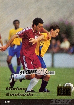 Cromo Mariano Bombarda - U.N.F.P. Football Cards 1996-1997 - Panini