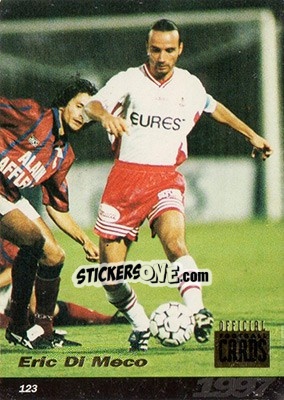 Figurina Eric Di Meco - U.N.F.P. Football Cards 1996-1997 - Panini