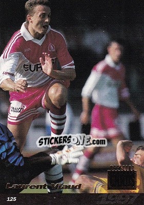 Sticker Laurent Viaud - U.N.F.P. Football Cards 1996-1997 n. 125 - Panini