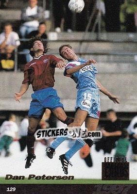 Sticker Dan Petersen - U.N.F.P. Football Cards 1996-1997 - Panini