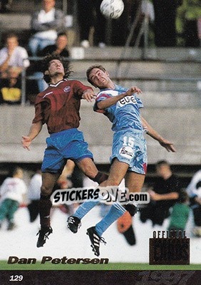 Sticker Dan Petersen - U.N.F.P. Football Cards 1996-1997 n. 129 - Panini
