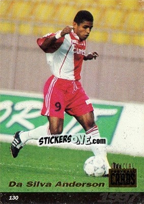 Figurina Da Silva Anderson - U.N.F.P. Football Cards 1996-1997 - Panini