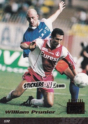 Sticker William Prunier - U.N.F.P. Football Cards 1996-1997 n. 132 - Panini
