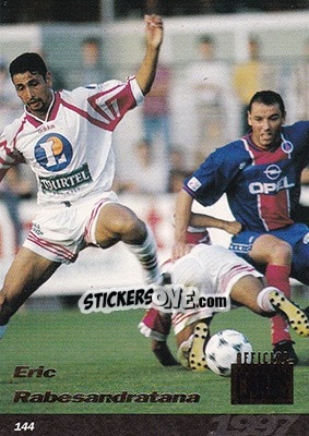 Cromo Eric Rabesandratana - U.N.F.P. Football Cards 1996-1997 - Panini