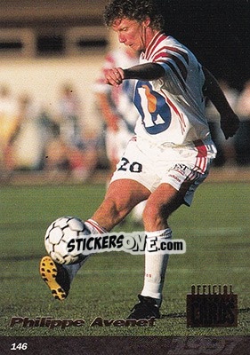 Figurina Philippe Avenet - U.N.F.P. Football Cards 1996-1997 - Panini