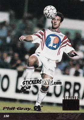 Sticker Phil Gray - U.N.F.P. Football Cards 1996-1997 - Panini