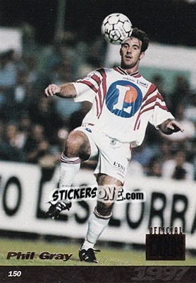 Sticker Phil Gray - U.N.F.P. Football Cards 1996-1997 n. 150 - Panini