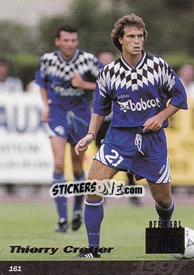 Sticker Thierry Cretier - U.N.F.P. Football Cards 1996-1997 n. 161 - Panini