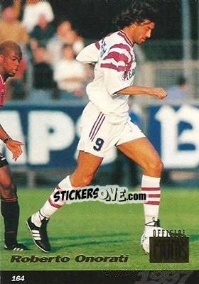 Sticker Roberto Onorati - U.N.F.P. Football Cards 1996-1997 n. 164 - Panini