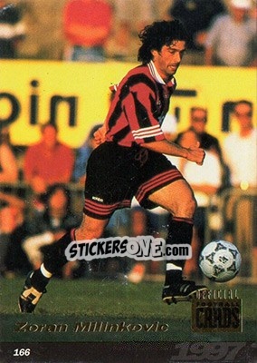 Figurina Zoran Milinkovic - U.N.F.P. Football Cards 1996-1997 - Panini