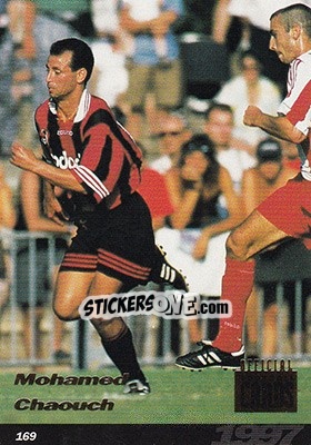 Sticker Mohamed Chaouch - U.N.F.P. Football Cards 1996-1997 n. 169 - Panini