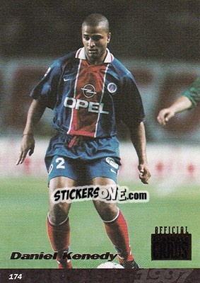 Sticker Daniel Kenedy - U.N.F.P. Football Cards 1996-1997 n. 174 - Panini