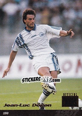 Sticker Jean-Luc Dogon - U.N.F.P. Football Cards 1996-1997 - Panini