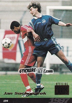 Figurina Jan Suchoparek - U.N.F.P. Football Cards 1996-1997 - Panini