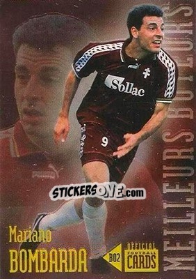 Cromo Mariano Bombarda - U.N.F.P. Football Cards 1996-1997 n. B2 - Panini