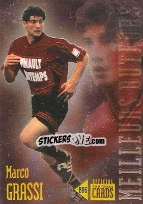 Sticker Marco Grassi - U.N.F.P. Football Cards 1996-1997 - Panini