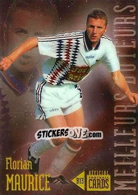 Sticker Florian Maurice - U.N.F.P. Football Cards 1996-1997 n. B13 - Panini