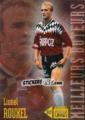 Sticker Lionel Rouxel - U.N.F.P. Football Cards 1996-1997 n. B17 - Panini