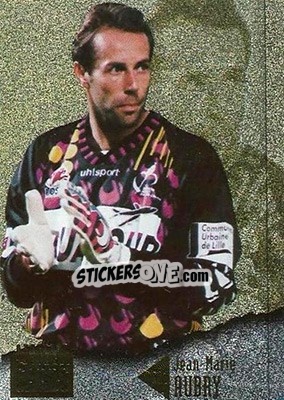 Sticker Jean-Marie Aubry - U.N.F.P. Football Cards 1996-1997 n. G1 - Panini