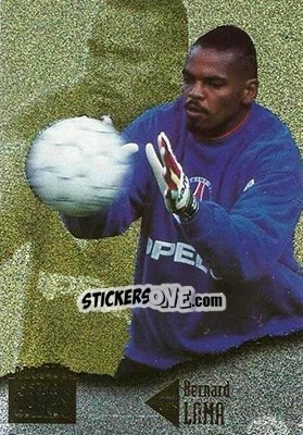 Sticker Bernard Lama - U.N.F.P. Football Cards 1996-1997 n. G9 - Panini