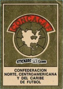 Sticker CONCACAF - Badges football clubs n. 3 - Panini