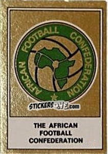 Cromo CAF - Badges football clubs - Panini