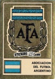 Cromo AFA - Badges football clubs - Panini