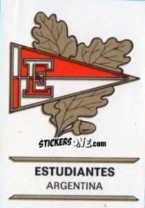 Sticker Estudiantes - Badges football clubs n. 14 - Panini