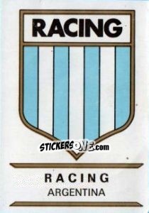 Sticker Racing - Badges football clubs n. 16 - Panini
