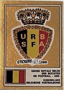 Sticker KBVB - Badges football clubs n. 21 - Panini