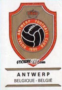 Sticker Antwerp - Badges football clubs n. 25 - Panini