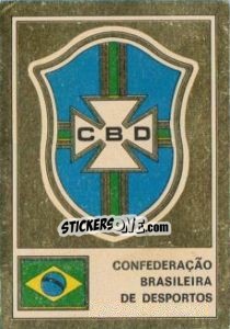 Sticker CBD - Badges football clubs n. 28 - Panini