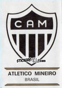 Sticker Atletico Miniero - Badges football clubs n. 29 - Panini