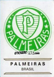Sticker Palmeiras - Badges football clubs n. 37 - Panini