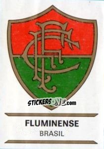 Cromo Fluminense - Badges football clubs - Panini