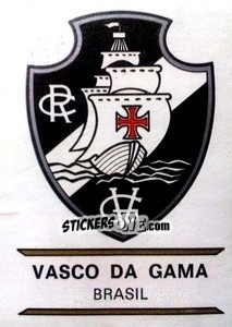 Sticker Vasco da Gama - Badges football clubs n. 41 - Panini