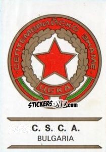Figurina C.S.C.A - Badges football clubs - Panini