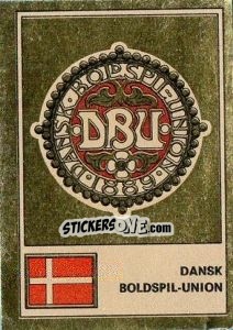 Figurina DBU - Badges football clubs - Panini
