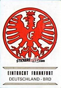 Sticker Eintracht Frankfurt - Badges football clubs - Panini