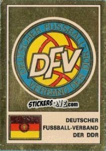 Sticker DFV - Badges football clubs n. 82 - Panini
