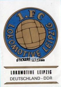 Cromo Lokomotive Leipzig - Badges football clubs - Panini