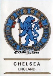 Figurina Chelsea - Badges football clubs - Panini