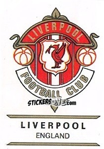 Figurina Liverpool - Badges football clubs - Panini