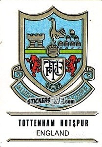 Cromo Tottenham Hotspur - Badges football clubs - Panini