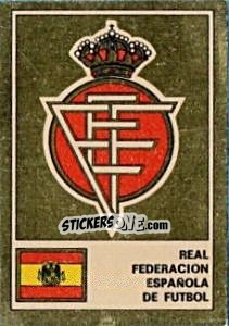 Figurina RFEF - Badges football clubs - Panini