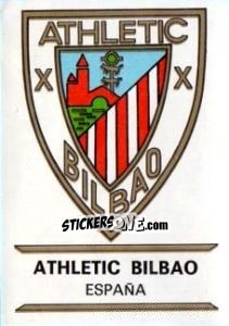 Figurina Athletico Bolbao - Badges football clubs - Panini