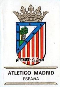 Sticker Atletico Madrid - Badges football clubs - Panini