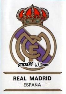 Cromo Real Madrid - Badges football clubs - Panini
